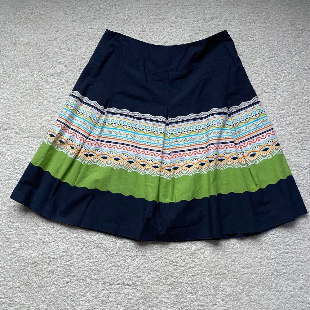 Talbots navy skirt size 8 petite